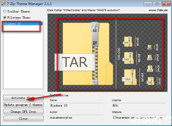 7zTM(7z解压美化软件)v2.1.1.0免费版【3】