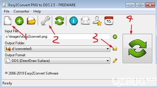 Easy2Convert PNG to DDS(PNG转DDS工具)v2.5免费版【2】