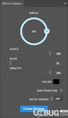 BBtools Shadow(PS倒影效果插件)