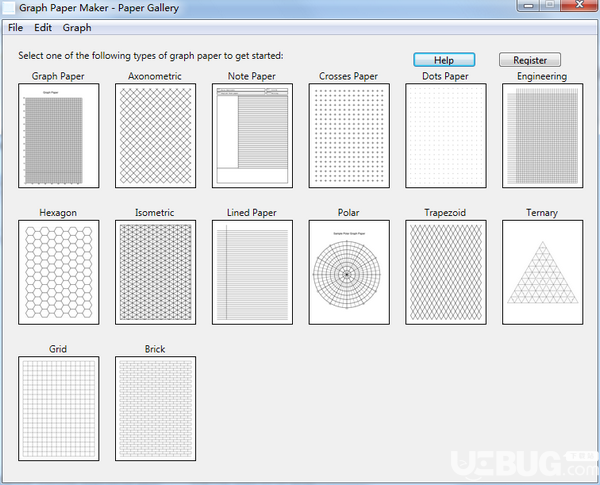 Graph Paper Maker(函数绘图工具)