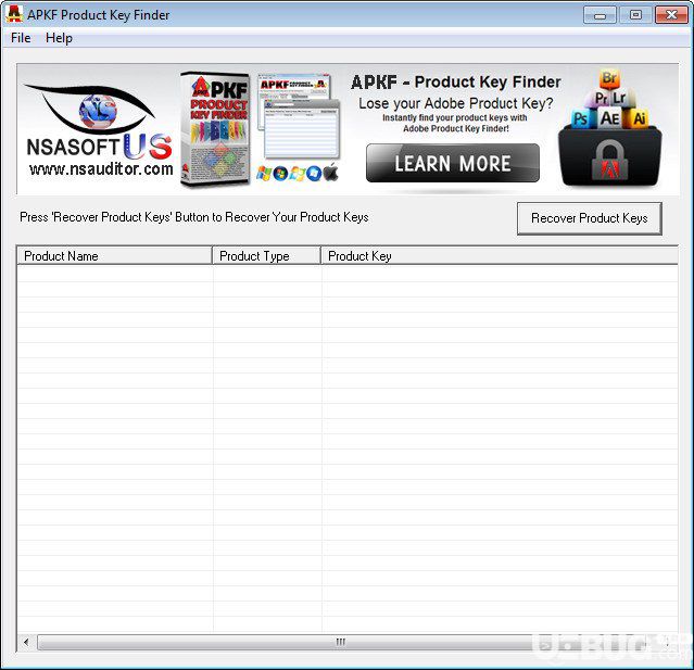 APKF Product Key Finder下载