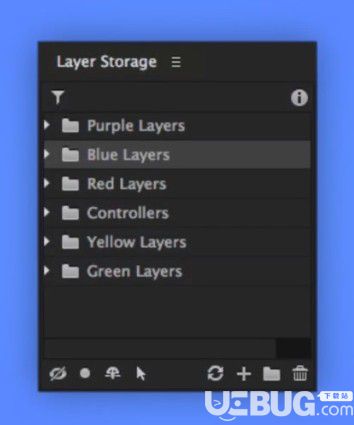 Layer Storage(AE颜色分类图层管理脚本)