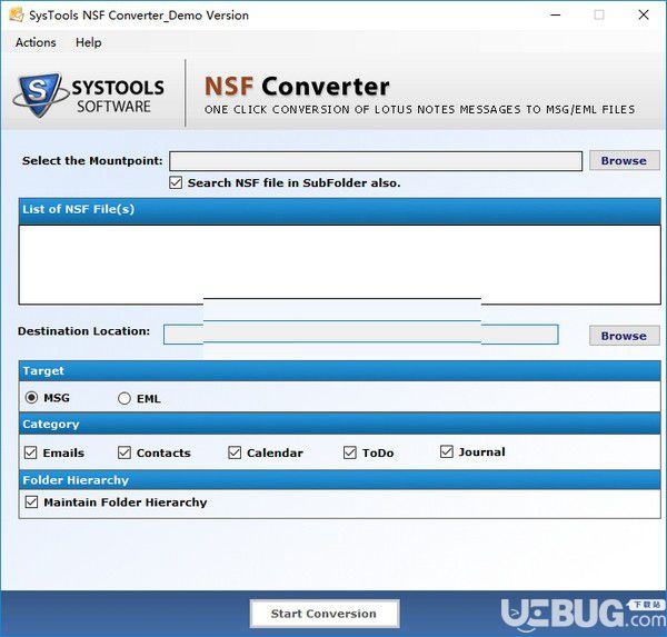 SysTools NSF Converter(NSF转换器)