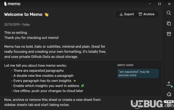 Memo(云笔记软件)v1.0.1免费版【2】