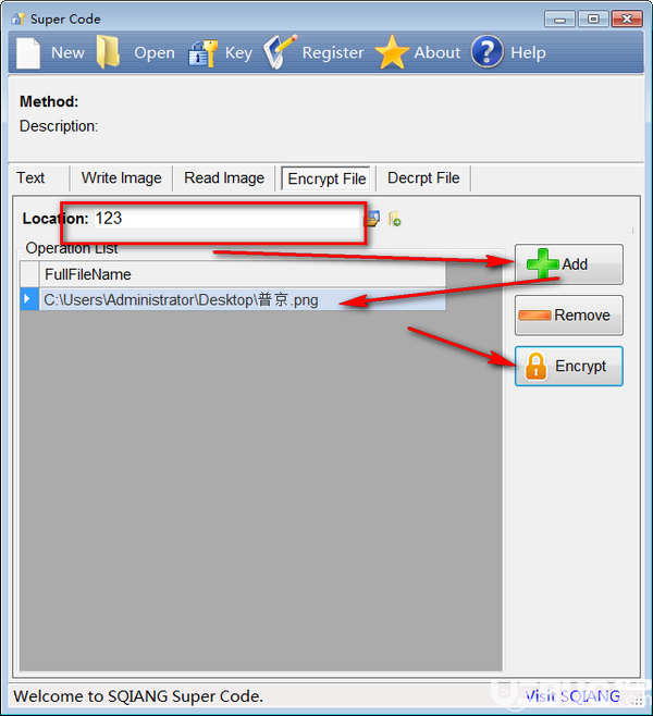 Super Code(文件加密工具)v2.0免费版【4】