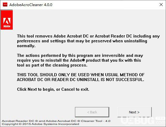 Adobe Acro Cleaner(Adobe卸载工具)v4.0.0免费版【1】