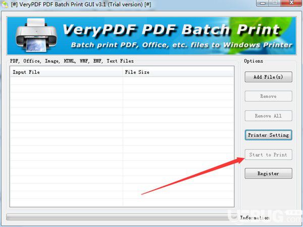 VeryPDF PDF Batch Print GUI 3.1免费版【4】