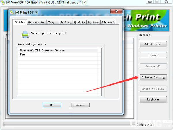 VeryPDF PDF Batch Print GUI 3.1免费版【3】