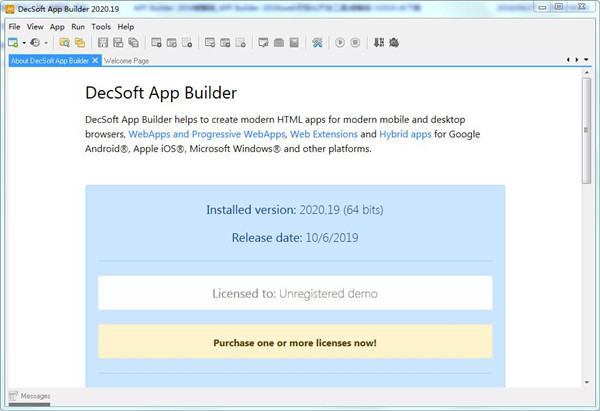 app builder 2020