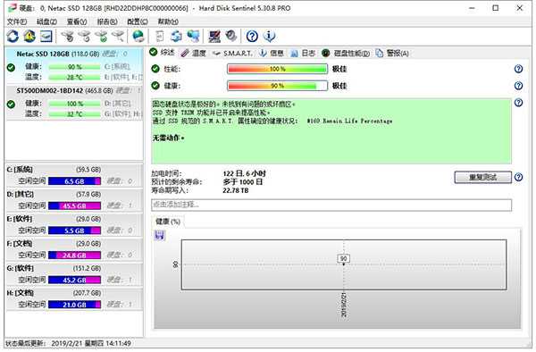 硬盘哨兵绿色版