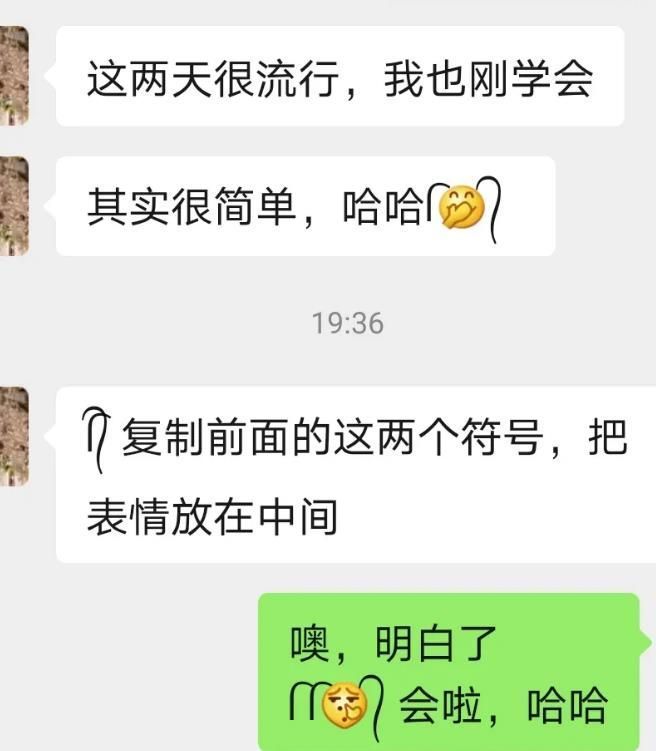 苹果手机怎么给表情加小辫子？微信两个小辫子的表情符号设置[多图]图片4