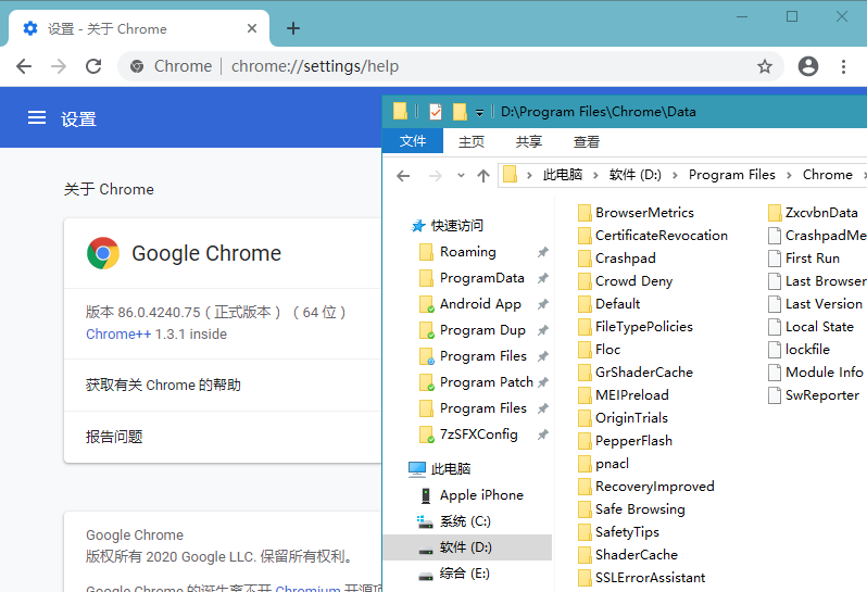 Google Chrome绿色增强版下载