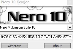 nero10序列号生成器序列号*使用