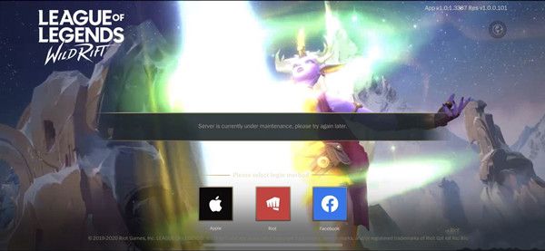 LOL手游Server is currently under maintenance怎么解决？完美解决方案[多图]图片1