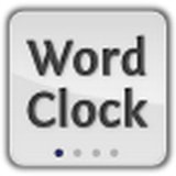 文字云时钟word clock